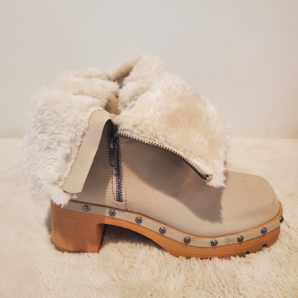 Mia Sassie Faux Suede Bootie